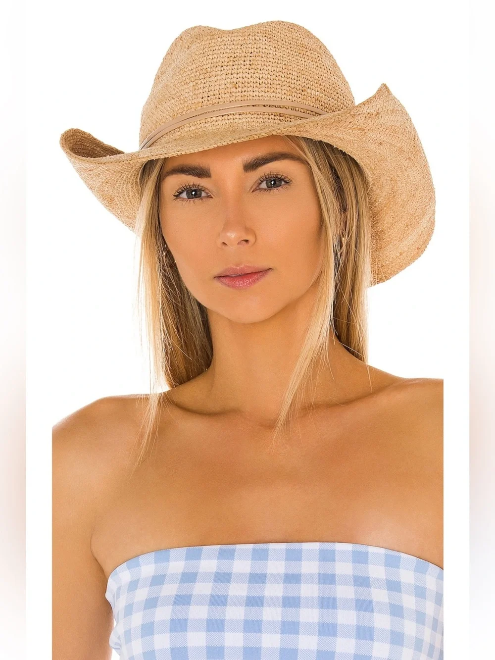 Hat Attack Crochet Cowboy Hat in Natural